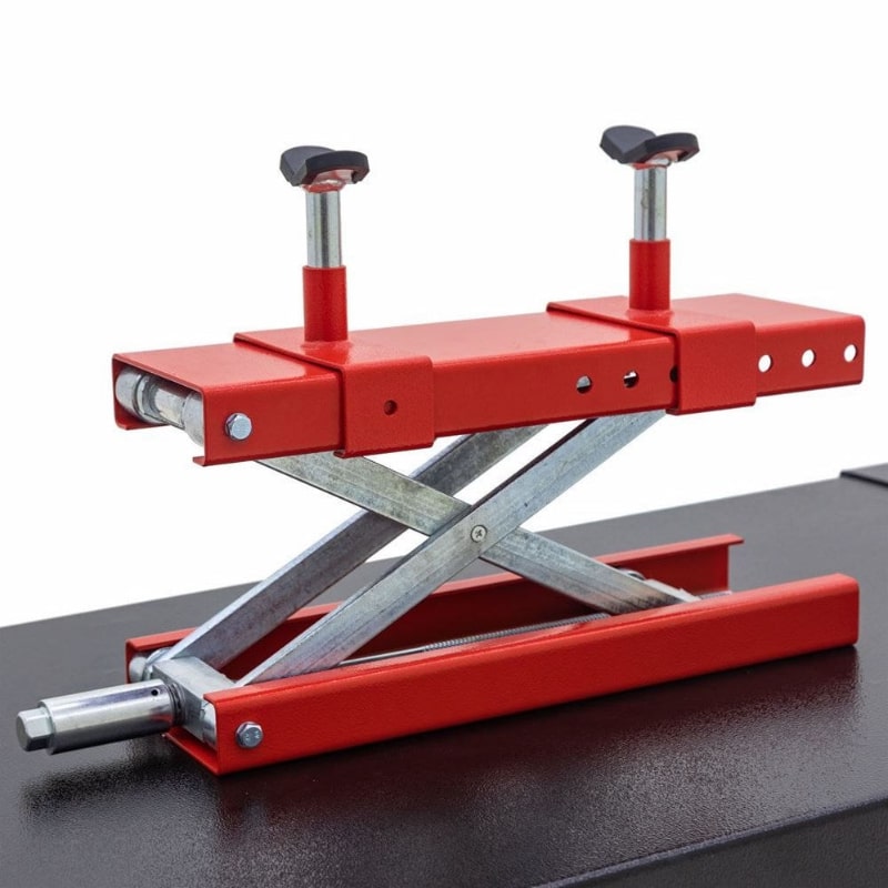 Black Widow ProLift Heavy-Duty Pneumatic Motorcycle Lift Table - 1,500 lb. Capacity